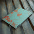 Turquoise and Orange Marble HP Envy Skin