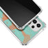 Turquoise and Orange Marble Galaxy A53 5G Clear Case