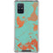 Turquoise and Orange Marble Galaxy A71 5G Clear Case