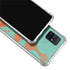 Turquoise and Orange Marble Galaxy A71 5G Clear Case