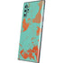 Turquoise and Orange Marble Galaxy Note 10 Plus Skin