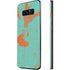 Turquoise and Orange Marble Galaxy Note 8 Skin