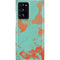 Turquoise and Orange Marble Galaxy Note20 Ultra 5G Lite Case