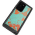 Turquoise and Orange Marble Galaxy Note20 Ultra 5G Waterproof Case