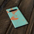 Turquoise and Orange Marble Galaxy S10 Plus Skin