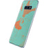 Turquoise and Orange Marble Galaxy S10e Skin