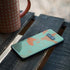 Turquoise and Orange Marble Galaxy S10e Skin