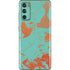 Turquoise and Orange Marble Galaxy S20 Fan Edition Skin