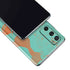 Turquoise and Orange Marble Galaxy S20 Fan Edition Skin