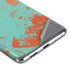 Turquoise and Orange Marble Galaxy S20 Plus Skin