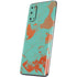 Turquoise and Orange Marble Galaxy S20 Skin