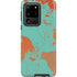 Turquoise and Orange Marble Galaxy S20 Ultra 5G Pro Case