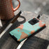 Turquoise and Orange Marble Galaxy S20 Ultra 5G Pro Case
