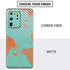 Turquoise and Orange Marble Galaxy S20 Ultra 5G Skin