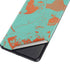 Turquoise and Orange Marble Galaxy S21 5G Skin