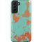 Turquoise and Orange Marble Galaxy S21 Plus 5G Pro Case