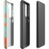 Turquoise and Orange Marble Galaxy S21 Plus 5G Pro Case
