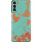 Turquoise and Orange Marble Galaxy S21 Plus 5G Skin