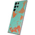 Turquoise and Orange Marble Galaxy S22 Ultra Skin