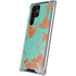 Turquoise and Orange Marble Galaxy S24 Ultra Clear Case
