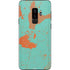 Turquoise and Orange Marble Galaxy S9 Plus Skin