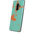 Turquoise and Orange Marble Galaxy S9 Plus Skin