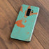Turquoise and Orange Marble Galaxy S9 Plus Skin