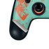 Turquoise and Orange Marble Google Stadia Controller Skin