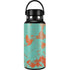 Turquoise and Orange Marble Hydro Flask 32oz Wide Mouth Skin