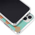 Turquoise and Orange Marble iPhone 11 Pro Clear Case