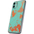 Turquoise and Orange Marble iPhone 11 Skin