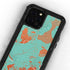 Turquoise and Orange Marble iPhone 12 Pro Waterproof Case