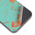 Turquoise and Orange Marble iPhone 13 Pro Max Skin