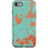 Turquoise and Orange Marble iPhone SE (2nd & 3rd Gen) Pro Case
