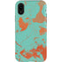 Turquoise and Orange Marble iPhone XR Pro Case