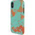 Turquoise and Orange Marble iPhone XS Pro Case