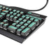 Turquoise and Orange Marble K95 RGB PLATINUM Mechanical Gaming Keyboard Skin
