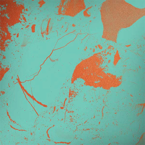 Turquoise and Orange Marble Legion Y720 Skin