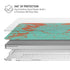 Turquoise and Orange Marble MacBook Air 13in M1 (2021) Case plus Skin