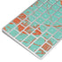 Turquoise and Orange Marble Magic Keyboard Skin