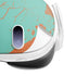 Turquoise and Orange Marble Meta Quest 3 Skin