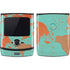 Turquoise and Orange Marble Motorola RAZR Skin