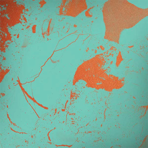 Turquoise and Orange Marble Notebook 9 Pro 13in (2017) Skin