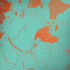 Turquoise and Orange Marble Notebook 9 Pro 13in (2017) Skin