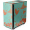 Turquoise and Orange Marble NZXT H510 Compact ATX Mid-Tower Case Skin