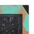 Turquoise and Orange Marble NZXT H510 Compact ATX Mid-Tower Case Skin