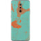 Turquoise and Orange Marble OnePlus 7 Pro Skin