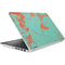 Turquoise and Orange Marble HP Pavilion Skin