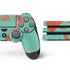 Turquoise and Orange Marble PS4 Pro Bundle Skin