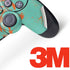 Turquoise and Orange Marble PS4 Pro/Slim Controller Skin